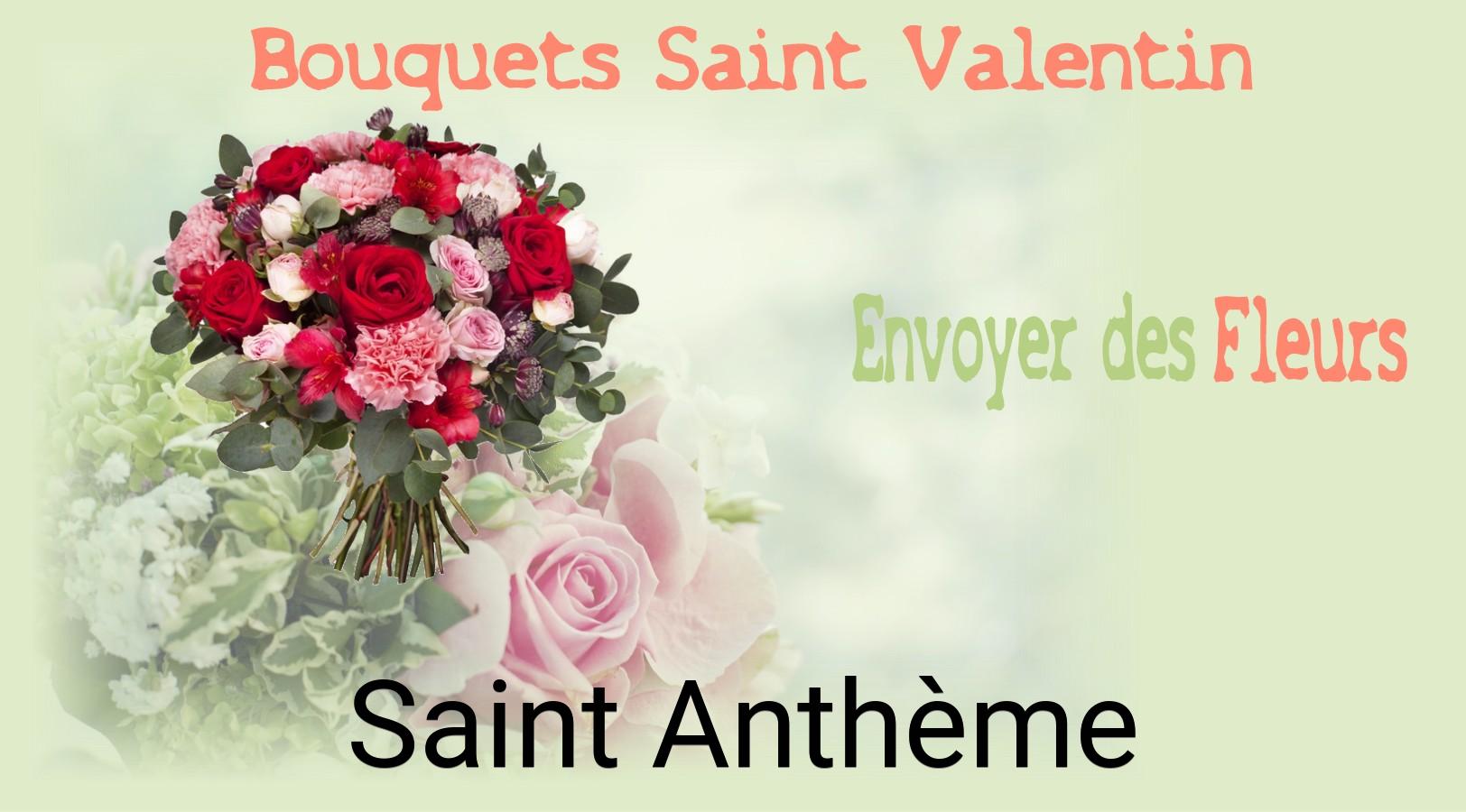 Roses de Saint-Valentin livrées à Saint-Anthème